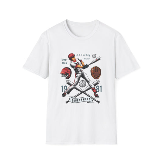 Legendary World Champion Baseball T-Shirt - Vintage 1981 Tournament Sports Team Tee for True Fans