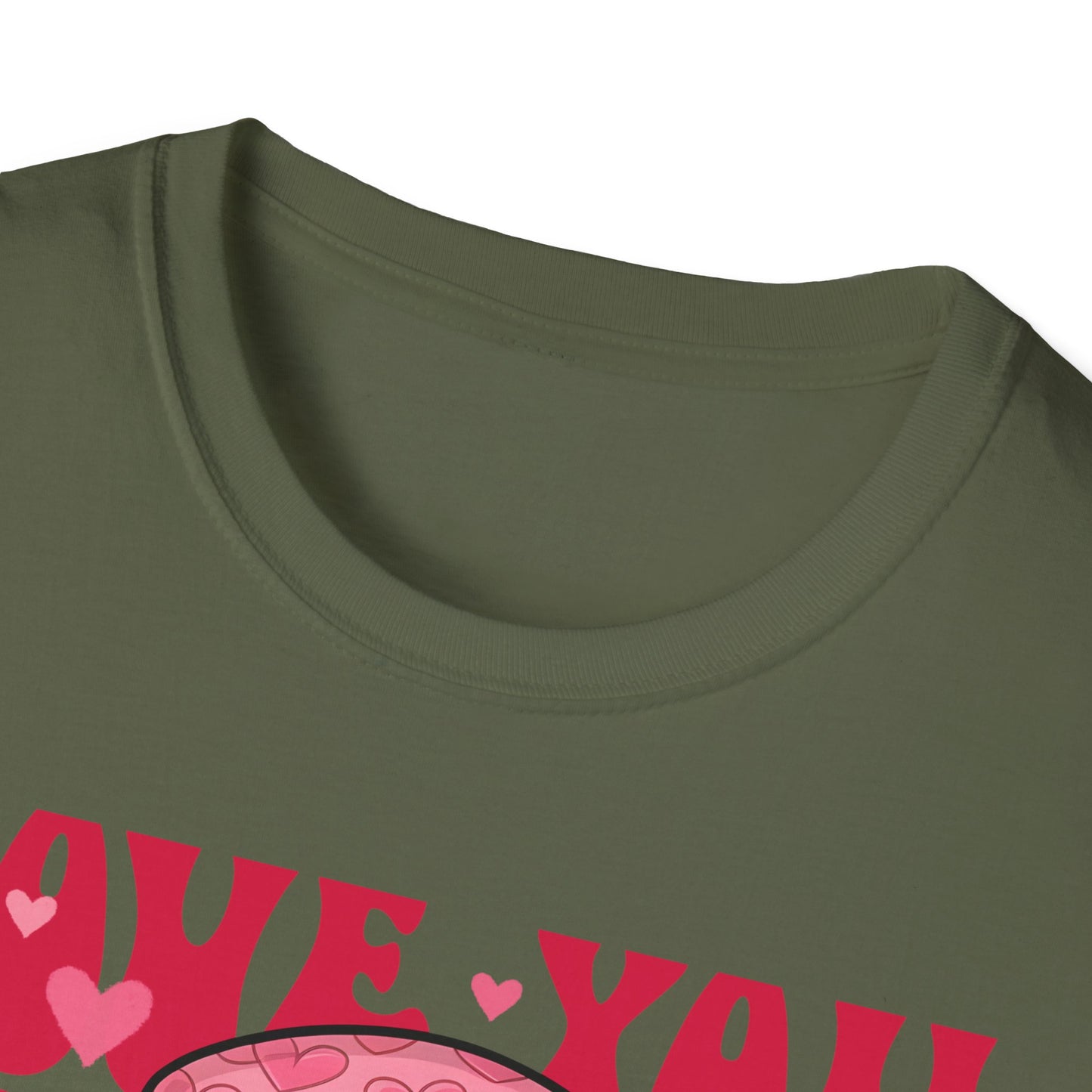 Super Cute Groovy Smiley Face T-Shirt - Pink Hearts Cowboy Hat & Peace Sign - Awesome 'Love You' Tee for Valentine's Day