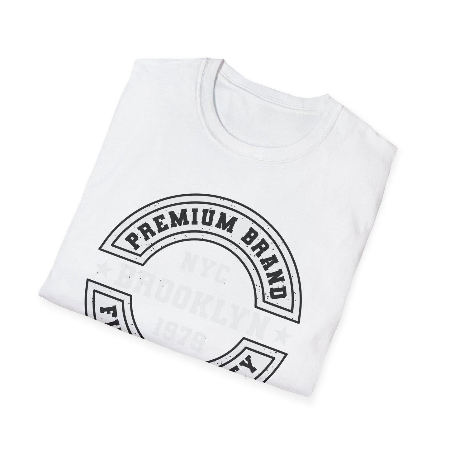 Iconic Brooklyn 1979 Premium T-Shirt | NYC Finest Quality Vintage Tee | Stylish Urban Heritage Apparel | Distressed Retro Look
