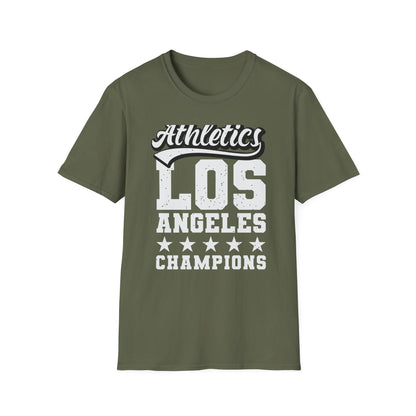 Vintage Los Angeles Athletics Champions T-Shirt - Iconic LA Sports Fan Apparel for Ultimate Pride