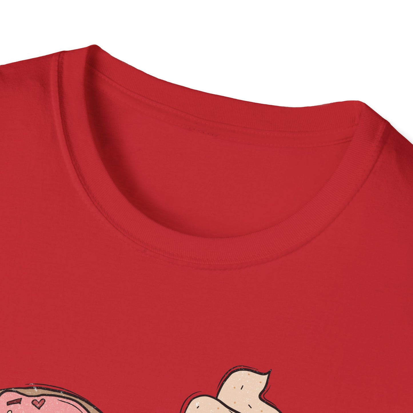 Adorable 'Better Together' Donut & Coffee Love T-Shirt | Retro Vintage Sweet Treat Couple's Tee | Perfect Valentine's Gift