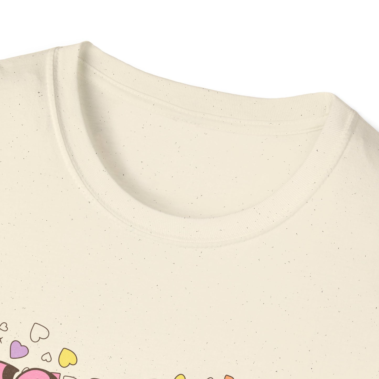 Adorable Sweet Heart T-Shirt | Retro Pastel Hearts Valentine's Day Gift for Her