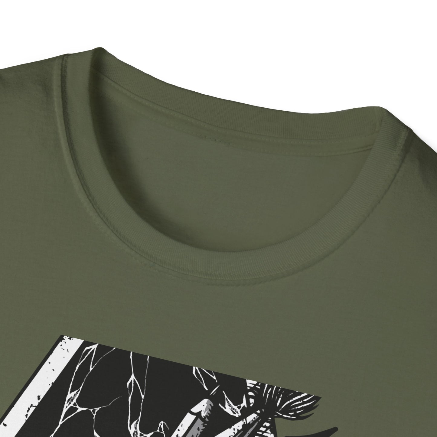 Unleash Creative Hustle: "Work or Die" Artist T-Shirt - Bold Grunge Art & Design Statement Tee