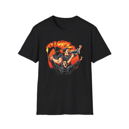 Bold Uprising Protest T-Shirt | Revolutionary Activism Tee | Ignite Change & Raise Your Voice | Freedom Fighter Apparel