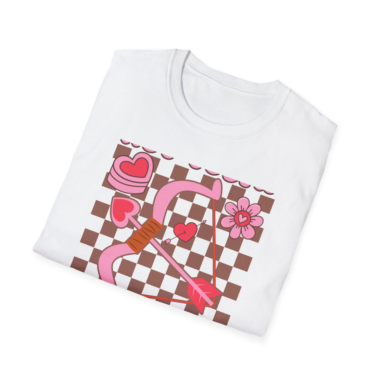 Sassy "Not Today Cupid" T-Shirt | Groovy Anti-Valentine's Day Heart Arrow Tee | Funny Retro Single Awareness Gift