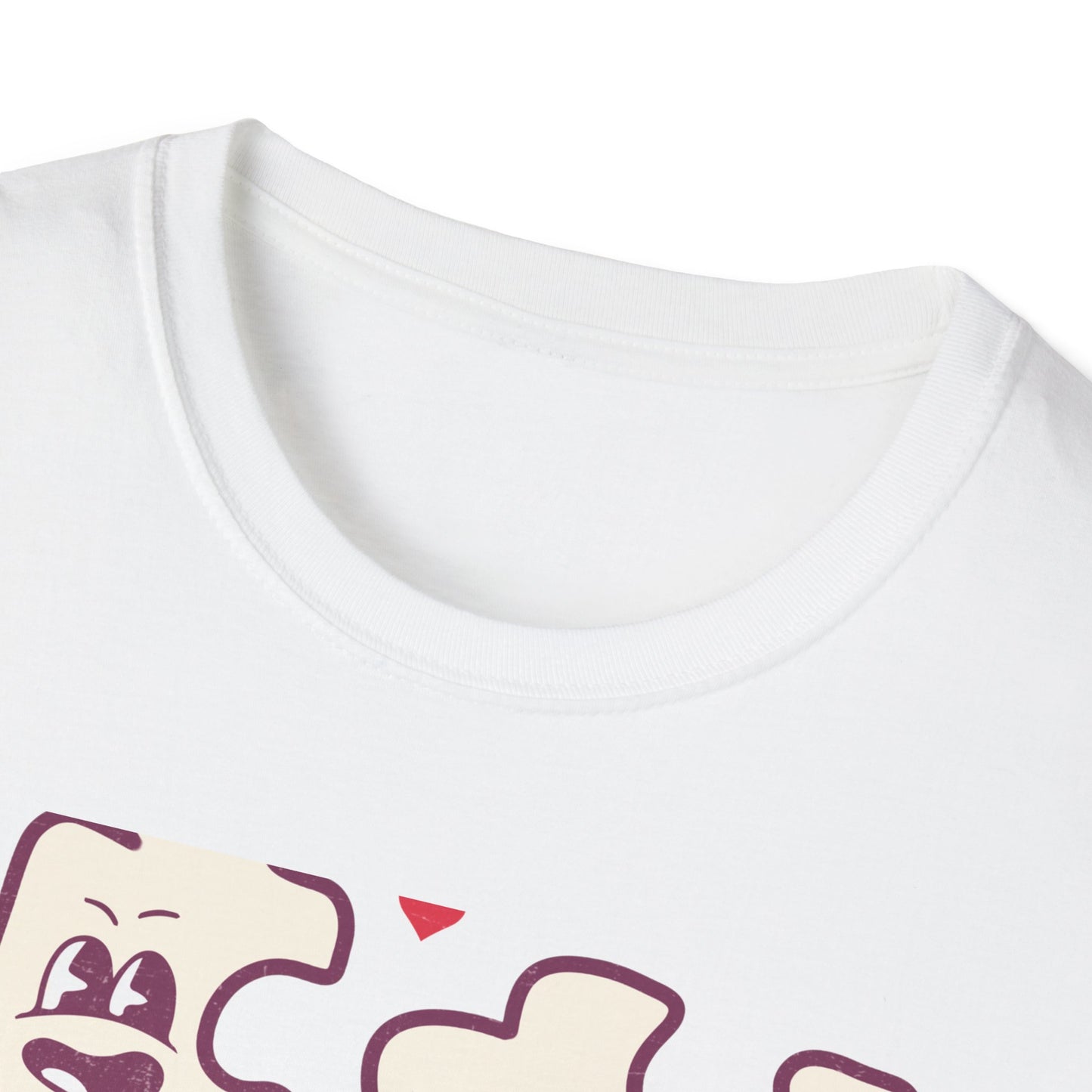 Groovy Retro Missing Piece Puzzle T-Shirt | Adorable Soulmate Couple Love & Valentine's Day Gift