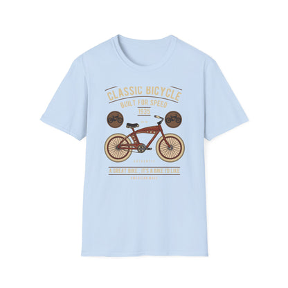 Legendary 1935 Classic Bicycle T-Shirt - Authentic Vintage Cycling Enthusiast Tee | American Made Retro Bike
