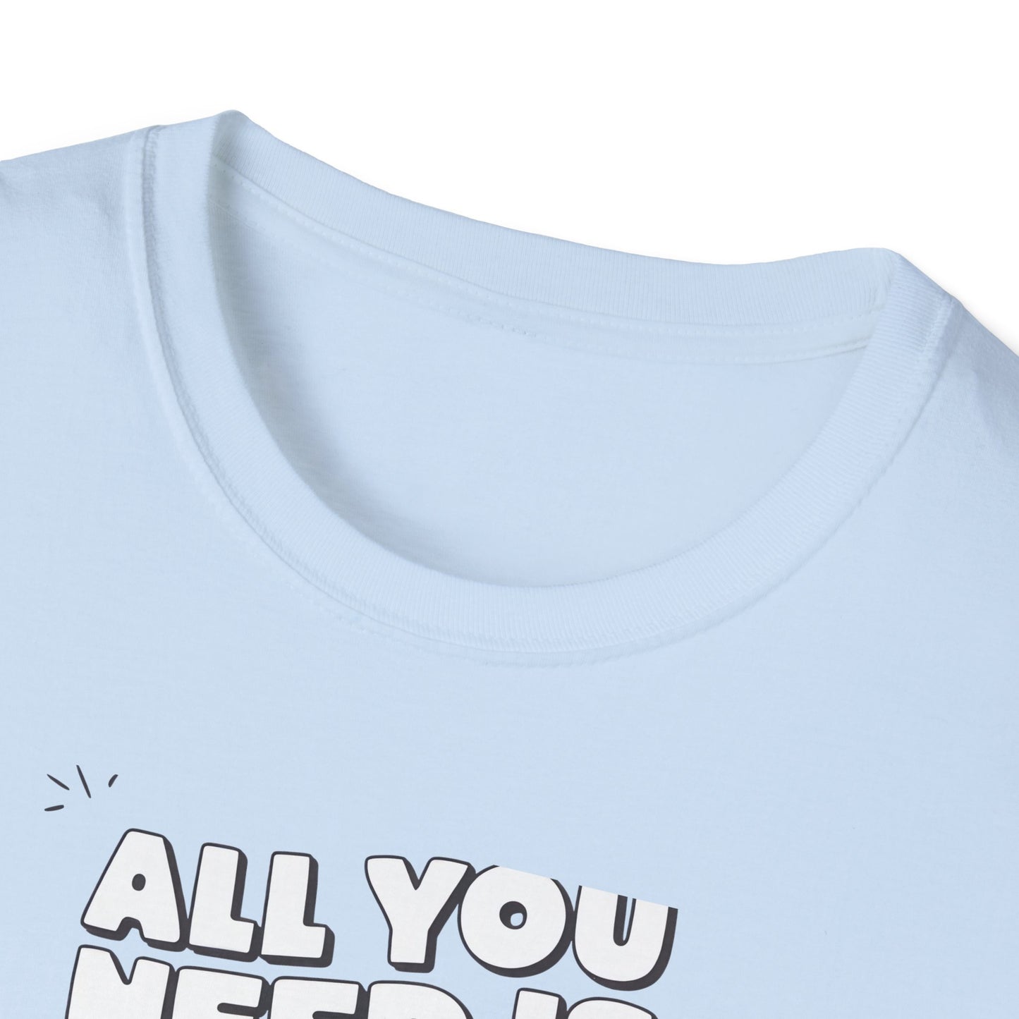 Cute All You Need Is Love T-Shirt | Sweet Heart Gift Box Tee | Romantic Valentine's Day Outfit | Adorable Love Statement Top