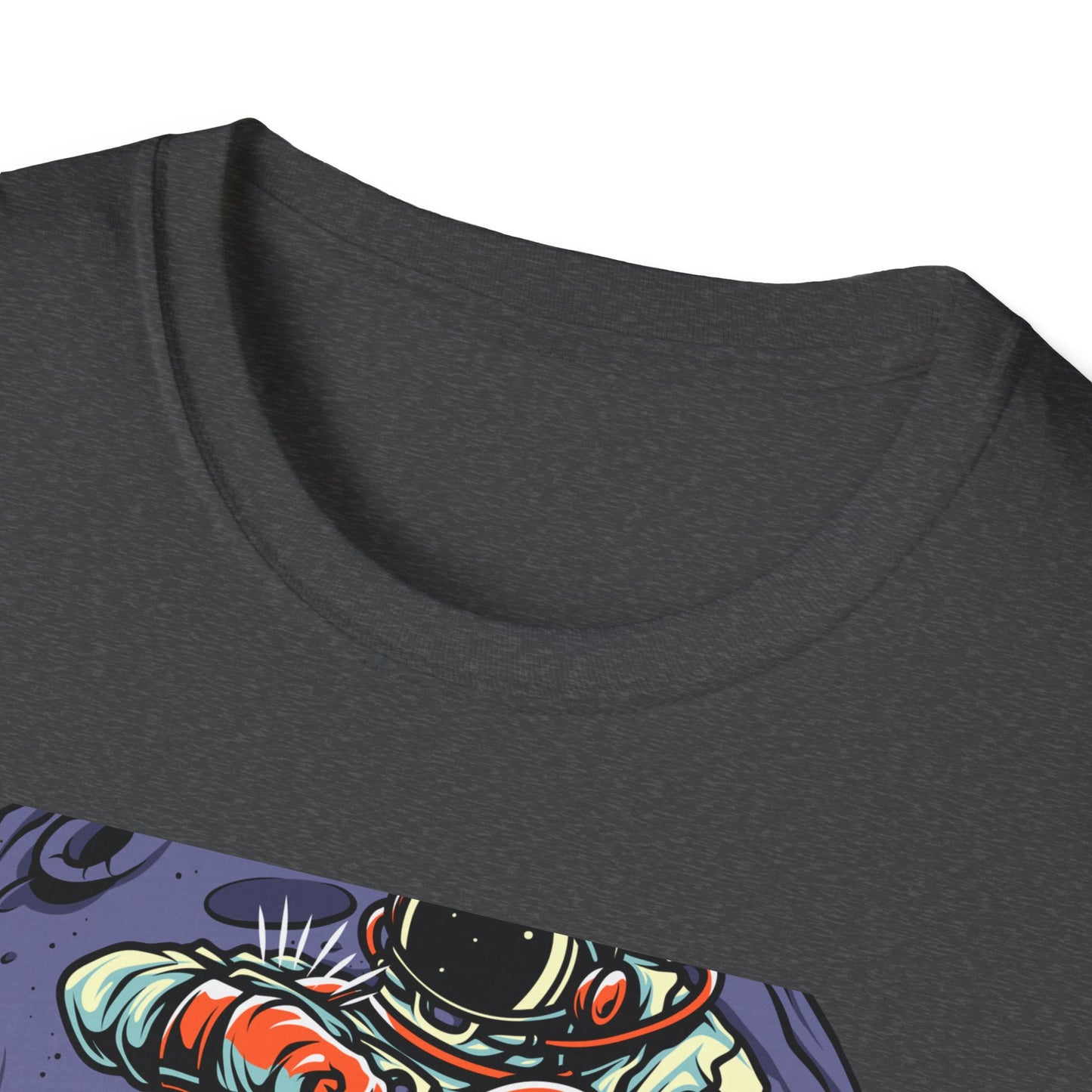 Epic Spaceman Time Check T-Shirt | Retro Astronaut Moon Mission Tee | Unique Sci-Fi Graphic Apparel for Space Lovers
