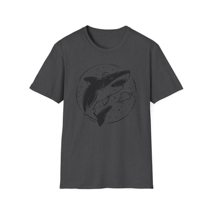 Epic Cosmic Shark T-Shirt | Stellar Space Ocean Graphic Tee | Unique Marine Life Apparel Gift