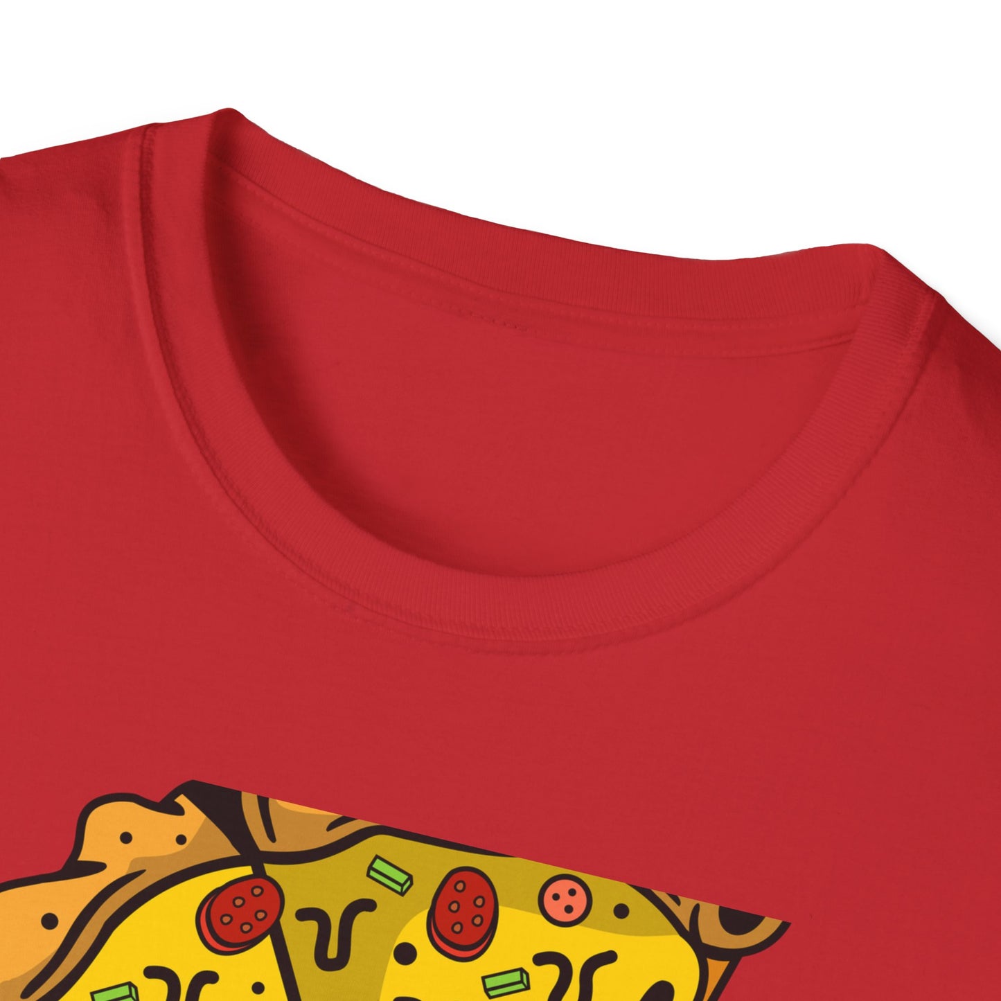 Epic Pizza Mohawk Skull T-Shirt | Radical Foodie & Punk Rock Style Tee | Unique Apparel for Men & Women