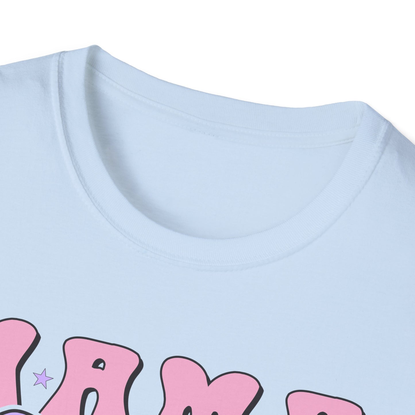 Trendy Groovy MAMA T-Shirt for Moms | Adorable Pink Purple Bow Tee | Perfect Mother's Day Gift for Her