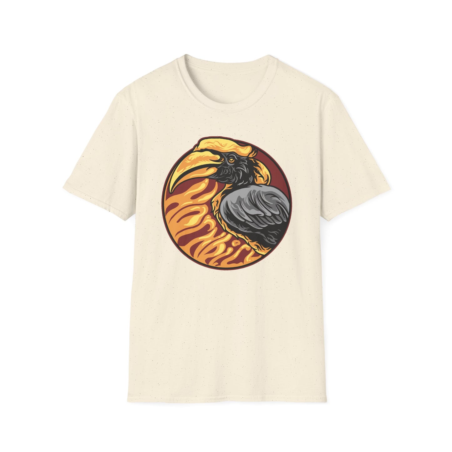 Vibrant Hornbill T-Shirt | Exotic Bird Graphic Tee | Bold Wildlife Apparel for Nature Lovers & Tropical Style