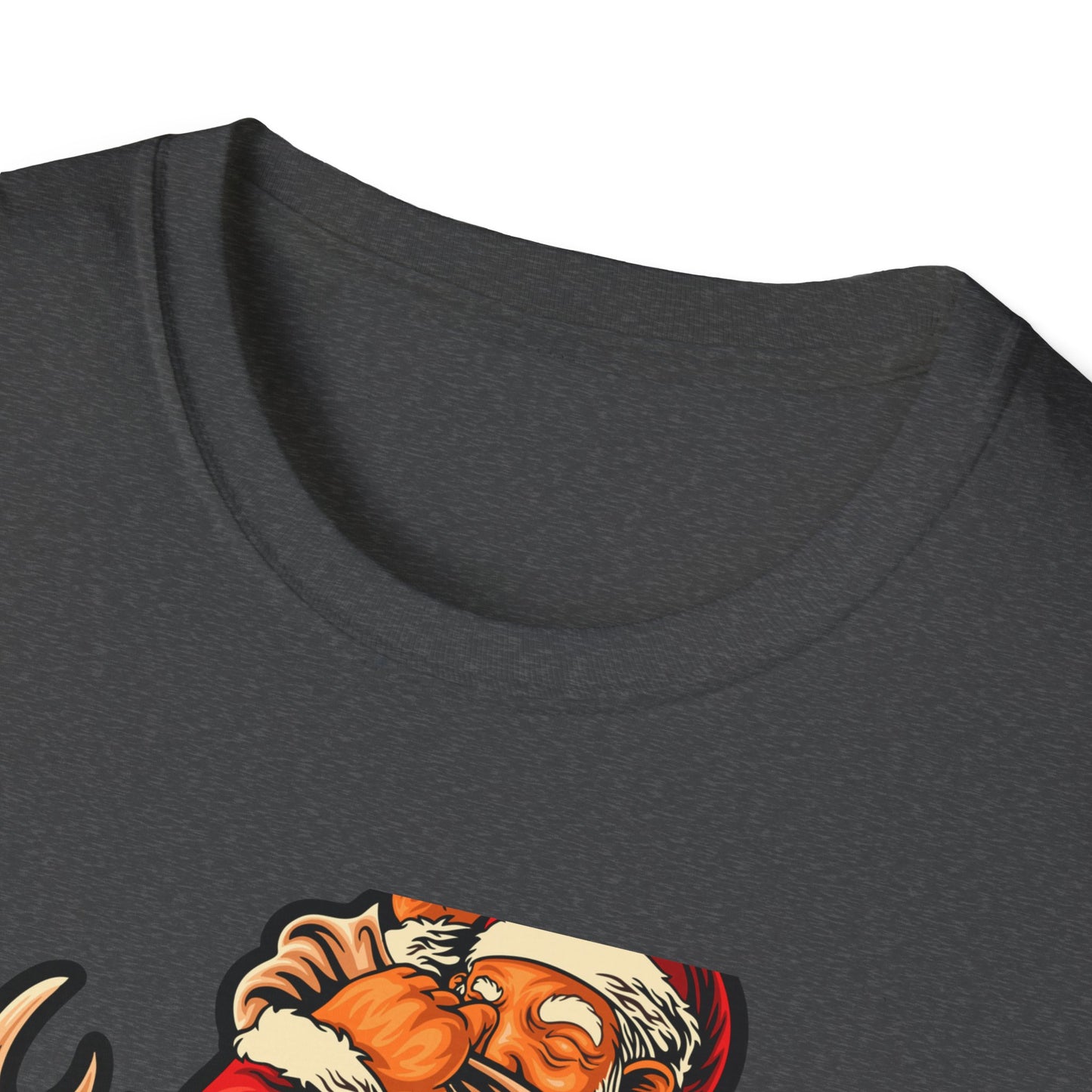 Epic Santa Riding Reindeer T-Shirt - Funny Christmas Piggyback Holiday Tee | Joyful Festive Apparel