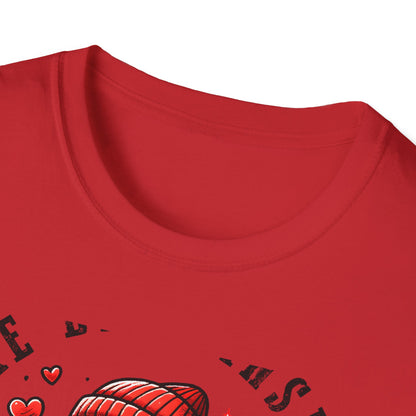 Awesome 'Dead Inside' Skeleton Valentine's T-Shirt | Unique Sarcastic Anti-Love Tee Gift for Emo & Goth Souls