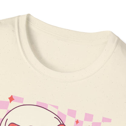 Groovy Skeleton T-Shirt: "If I Had Feelings They'd Be For You" - Funny Retro Love Tee with Heart Glasses