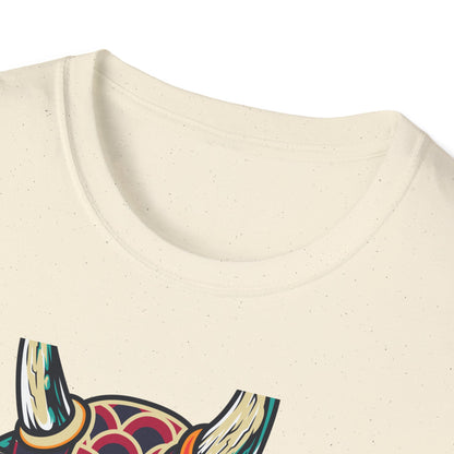 Epic Vibrant Japanese Oni Demon Mask T-Shirt | Mystical Hannya Culture Tee | Bold Streetwear Graphic Art