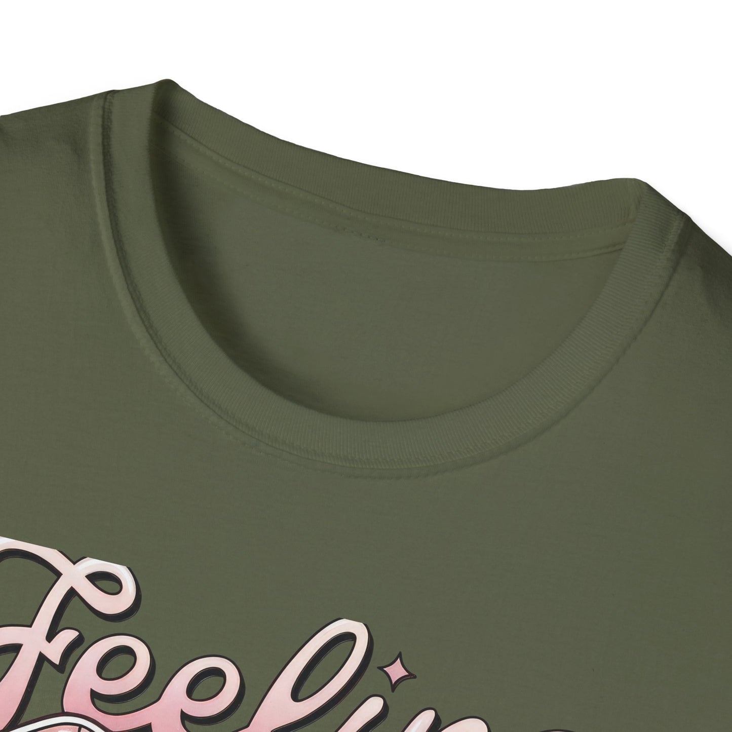 Sweet Feeling Lucky Dice & Hearts T-Shirt - Trendy Kawaii Love Charm Tee for Women & Teens