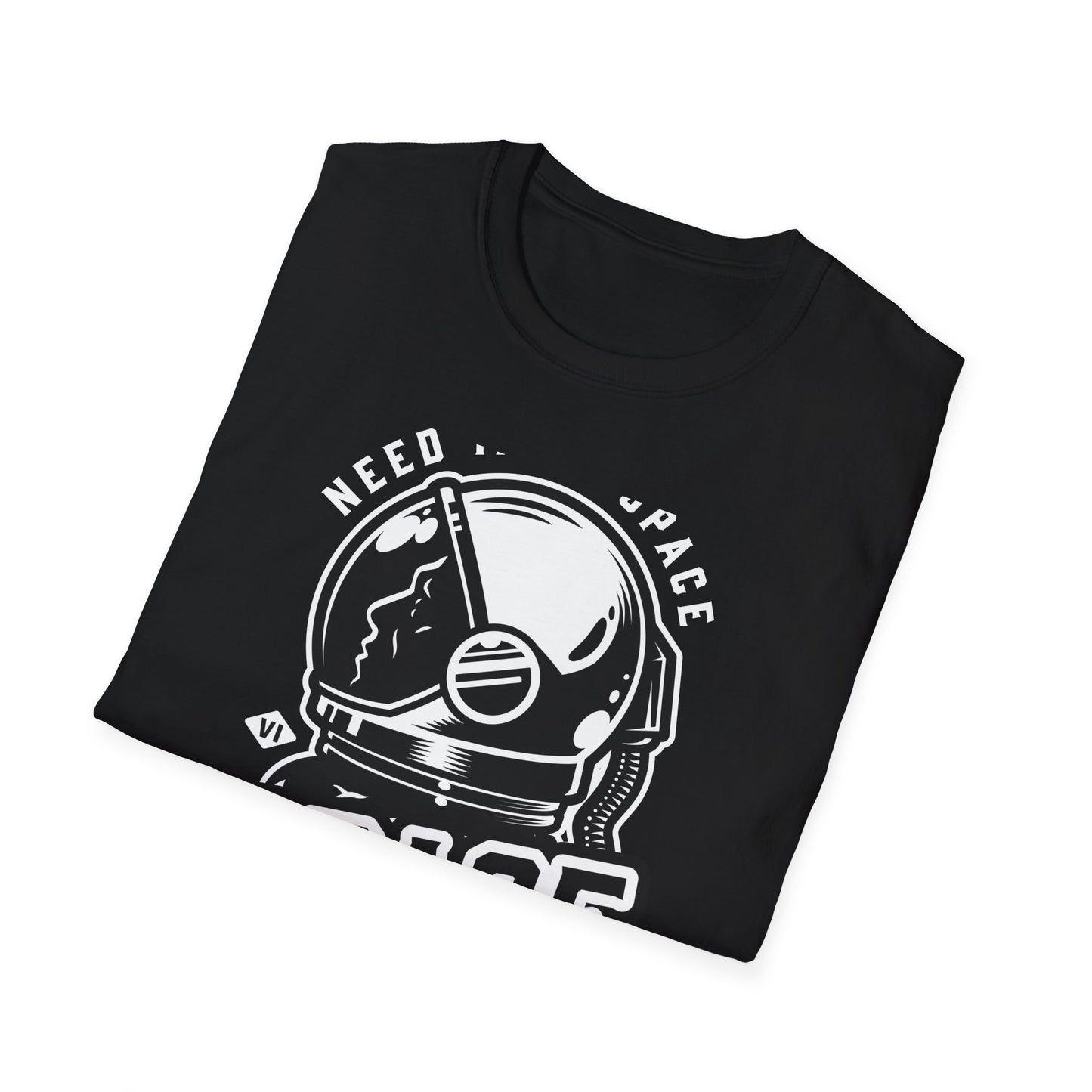 Retro Astronaut Helmet 'SPACE' T-Shirt | Vintage Space Explorer Tee for Sci-Fi Fans & Dreamers | Cool & Unique Graphic