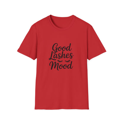 Good Lashes Mood T-Shirt - Fabulous Eyelash Beauty Tee for Makeup Lovers & Lash Artists | Chic Women's Comfy Top