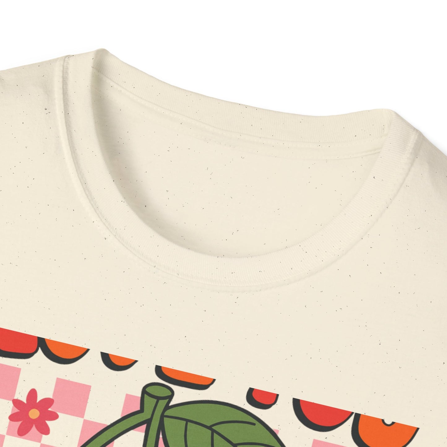 Adorable "I Love You Cherry Much" T-Shirt | Sweet Retro Heart Cherries & Groovy Checkered Love Pun Tee | Perfect Valentine's Day Gift