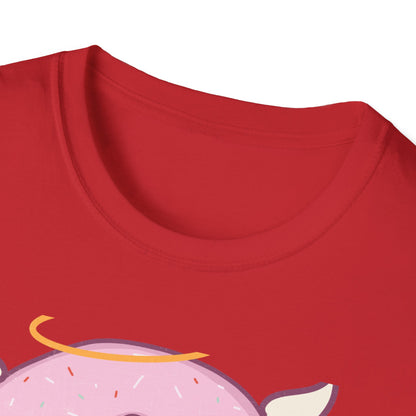 Sweet Angel Donut T-Shirt: 'Feed Me Donuts & Tell Me I'm Pretty' Funny Foodie Tee, Adorable Gift!
