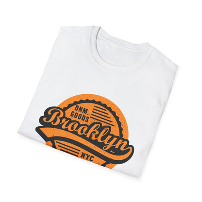 Authentic Brooklyn NYC 1988 Vintage Denim Goods T-Shirt - Urban Street Style Graphic Tee for Men & Women