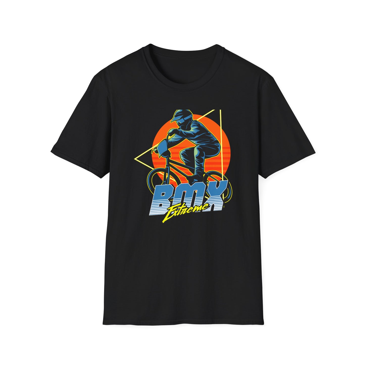 Epic BMX Extreme Rider T-Shirt - Dynamic Retro Stunt Bike Tee for Action Sports Enthusiasts & Thrill Seekers
