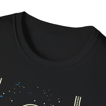Cosmic Dreamer Astronaut Moon Swing T-Shirt | Unique Space Explorer Tee for Stargazers & Sci-Fi Fans
