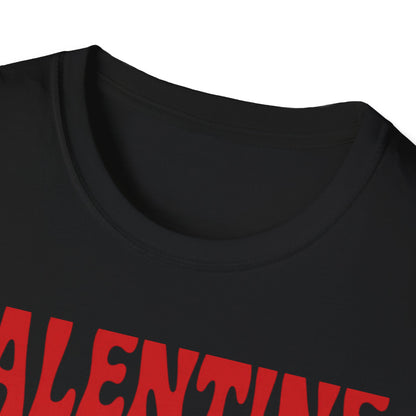 Groovy Valentine's Day Smiley Face T-Shirt | Heart Eyes Retro Love Tee | Cute & Trendy Gift for Her & Him | Unique V-Day Apparel