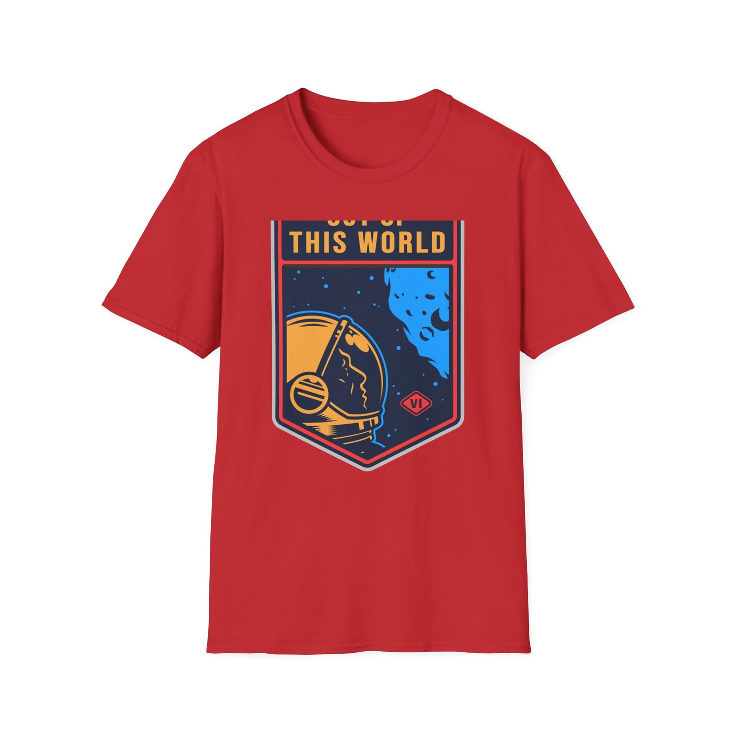 Epic "Out of This World" Astronaut T-Shirt | Retro Space Explorer Tee | Stellar Sci-Fi Adventure Gift
