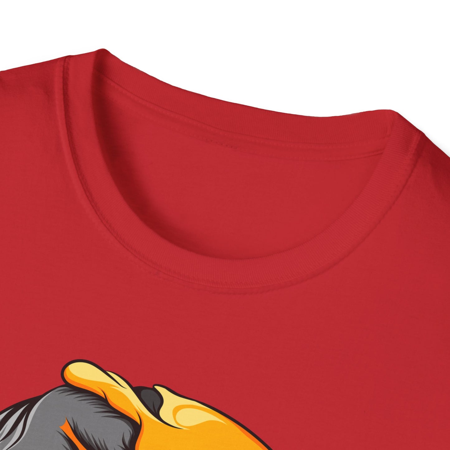 Unique Half Emoji Skull T-Shirt | Bold Melting Face Graphic Tee | Edgy Dual Personality Design for Distinct Style Seekers
