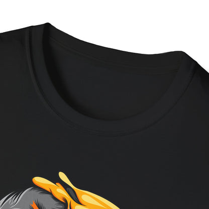 Vibrant Melting Emoji Skull T-Shirt | Unique Horror Pop Art Streetwear Tee | Edgy Graphic Design Statement