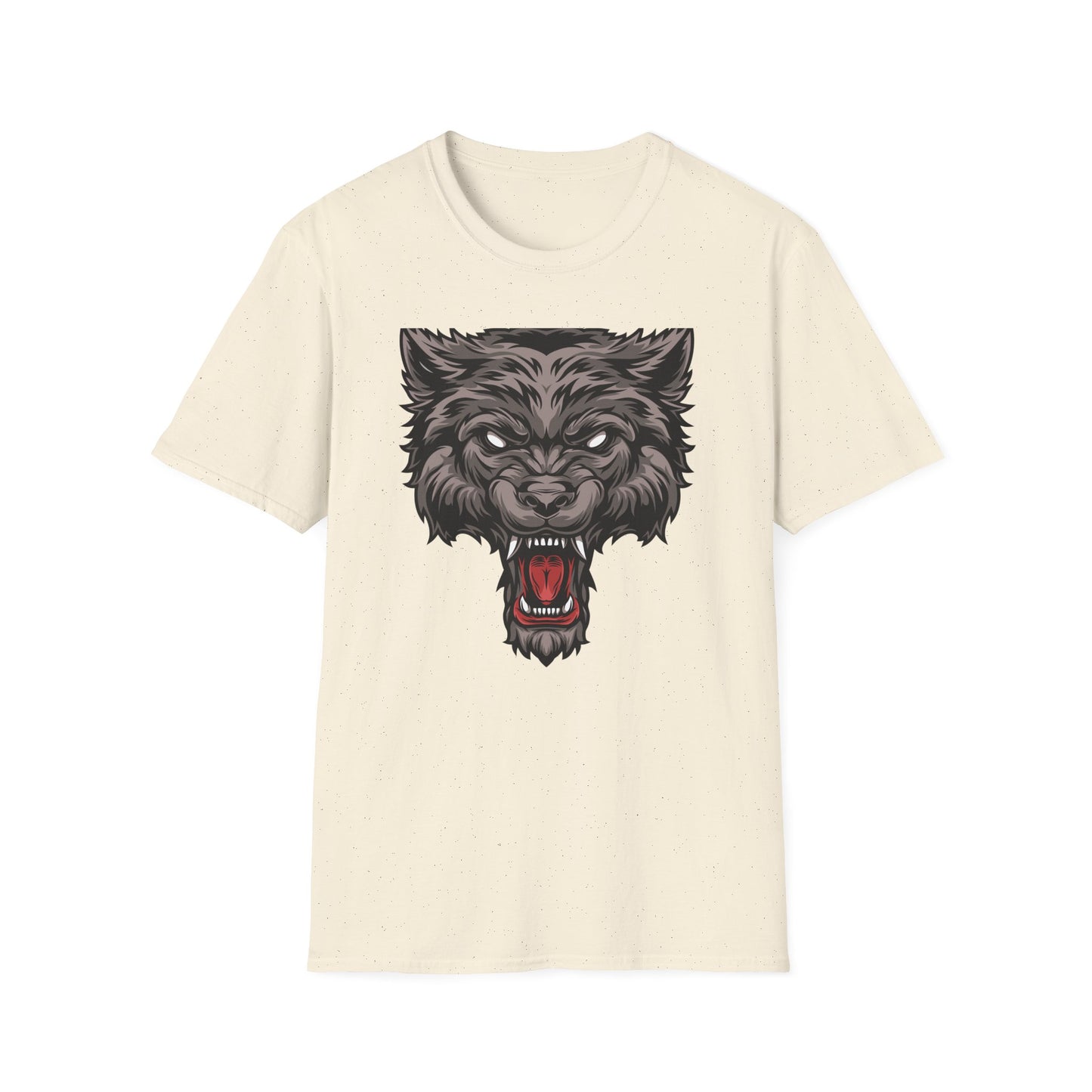 Fierce Snarling Wolf Head T-Shirt | Unleash Your Wild Side | Bold Alpha Predator Graphic Tee for Men & Women