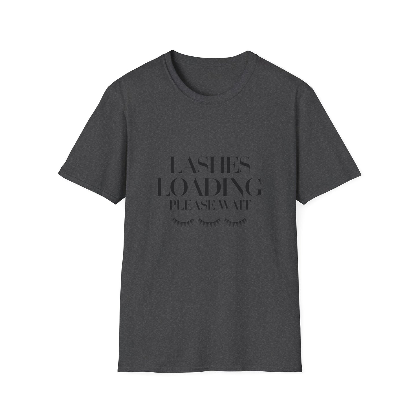 Exclusive Lashes Loading T-Shirt | Funny Makeup Lover Tee for Beauty Enthusiasts & Lash Techs | Glam Gift!