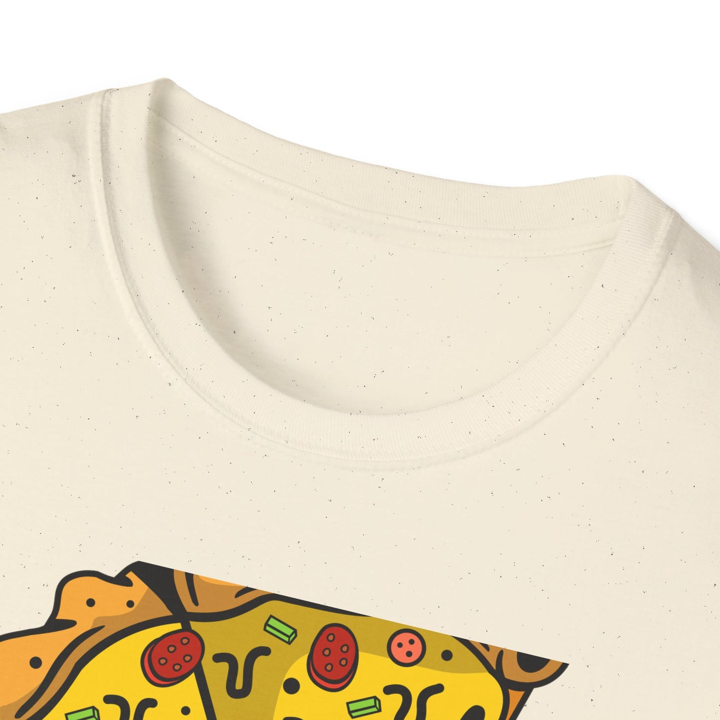 Epic Pizza Mohawk Skull T-Shirt | Radical Foodie & Punk Rock Style Tee | Unique Apparel for Men & Women
