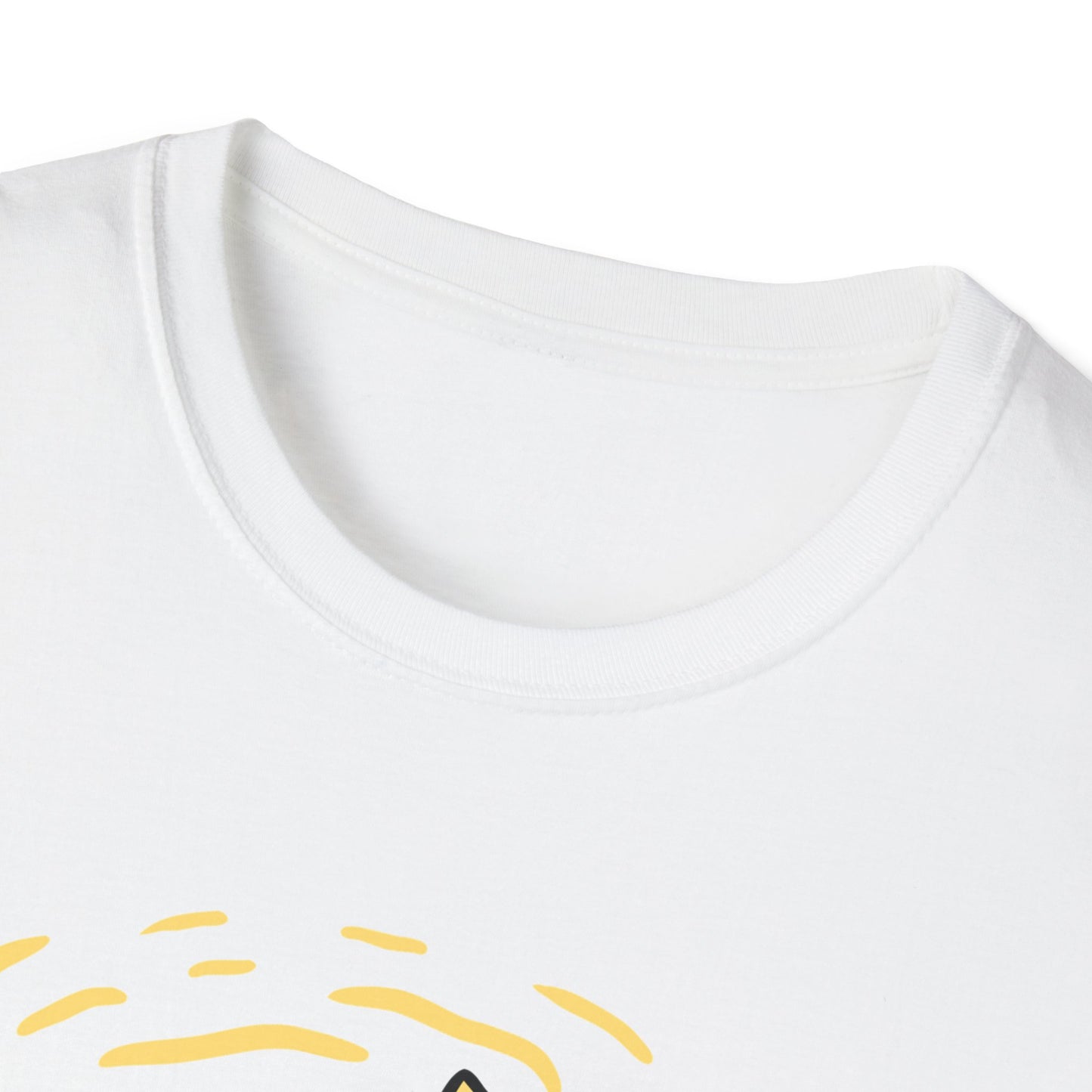 Radiant Half Sunflower T-Shirt | Unique Hand-Drawn Floral Tee for Sunny Vibes & Nature Lovers