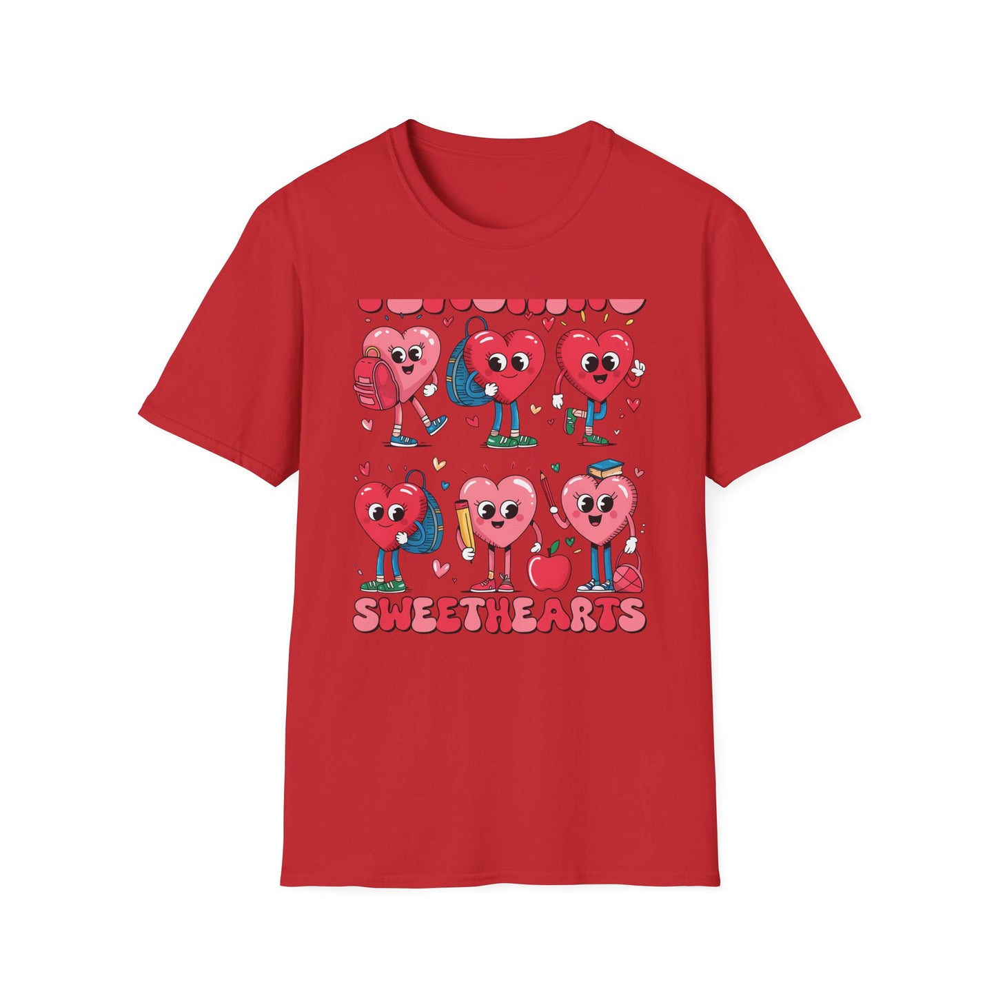 Adorable Teaching Sweethearts T-Shirt - Whimsical Teacher Appreciation Gift | Back to School Educator Tee