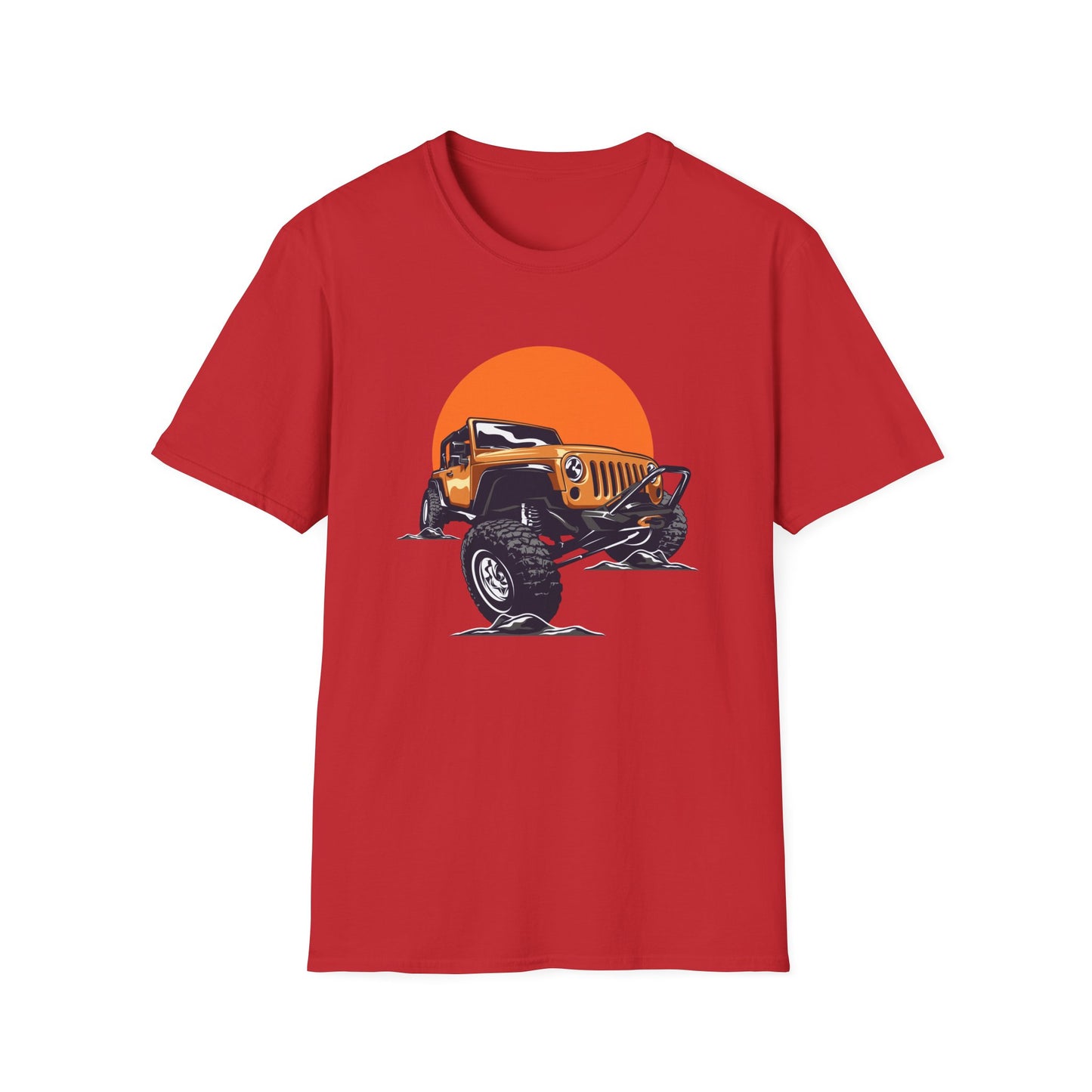 Epic Off-Road Jeep Wrangler T-Shirt | Rugged 4x4 Adventure Sunset Tee | Ultimate Gift for Jeep Lovers & Off-Road Enthusiasts