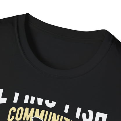 Classic Fishing Contest Community T-Shirt | Just Relax Let's Go Fishing Tee | Retro Jumping Fish Angler Apparel Gift