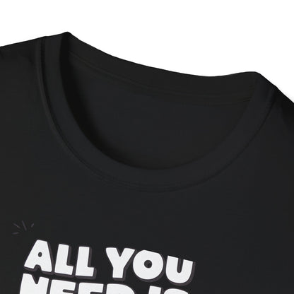 Cute All You Need Is Love T-Shirt | Sweet Heart Gift Box Tee | Romantic Valentine's Day Outfit | Adorable Love Statement Top