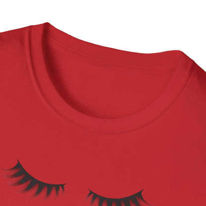 Keep Calm & Get Your Lashes Done T-Shirt | Chic Beauty Lover & Lash Tech Gift Tee | Fun, Trendy Lashes Top