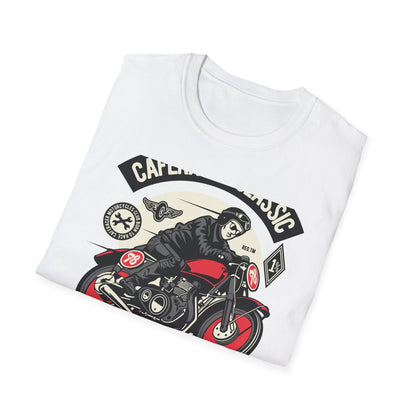 Vintage Cafe Racer Classic T-Shirt | Legendary Biker Club Motorcycle Tee for Men | Custom Garage Mechanic Apparel Gift