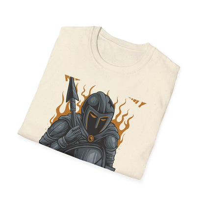 Fierce Armored Warrior T-Shirt - Epic 'Kill Your Enemy' Design for Gamers & Strength Enthusiasts. Unleash Your Power!