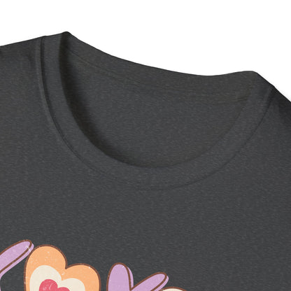 Sweet XOXO Kisses & Donuts T-Shirt | Adorable Retro Valentine's Love Tee Gift