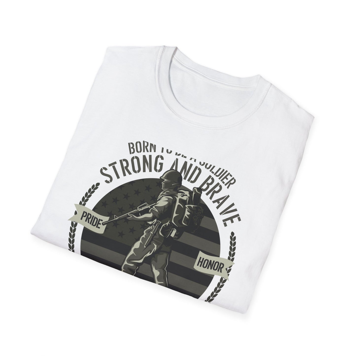 Proud Army Veteran T-Shirt - Strong & Brave Soldier Design | Honoring USA Military Service Gift