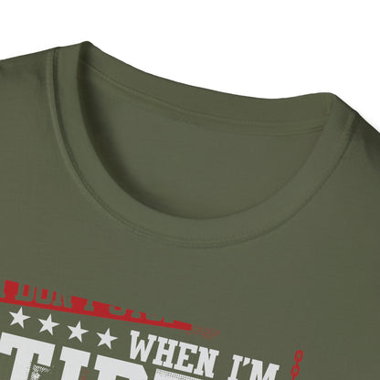 Unstoppable 'I Don't Stop When I'm Tired' T-Shirt | Epic Gym Motivation Tee | Weightlifting Fitness Apparel for True Warriors