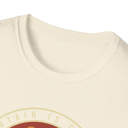 Epic Mountain Is Calling Adventure T-Shirt - Retro Mountain Biking & Nature Tee for Outdoor Enthusiasts
