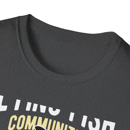 Classic Fishing Contest Community T-Shirt | Just Relax Let's Go Fishing Tee | Retro Jumping Fish Angler Apparel Gift