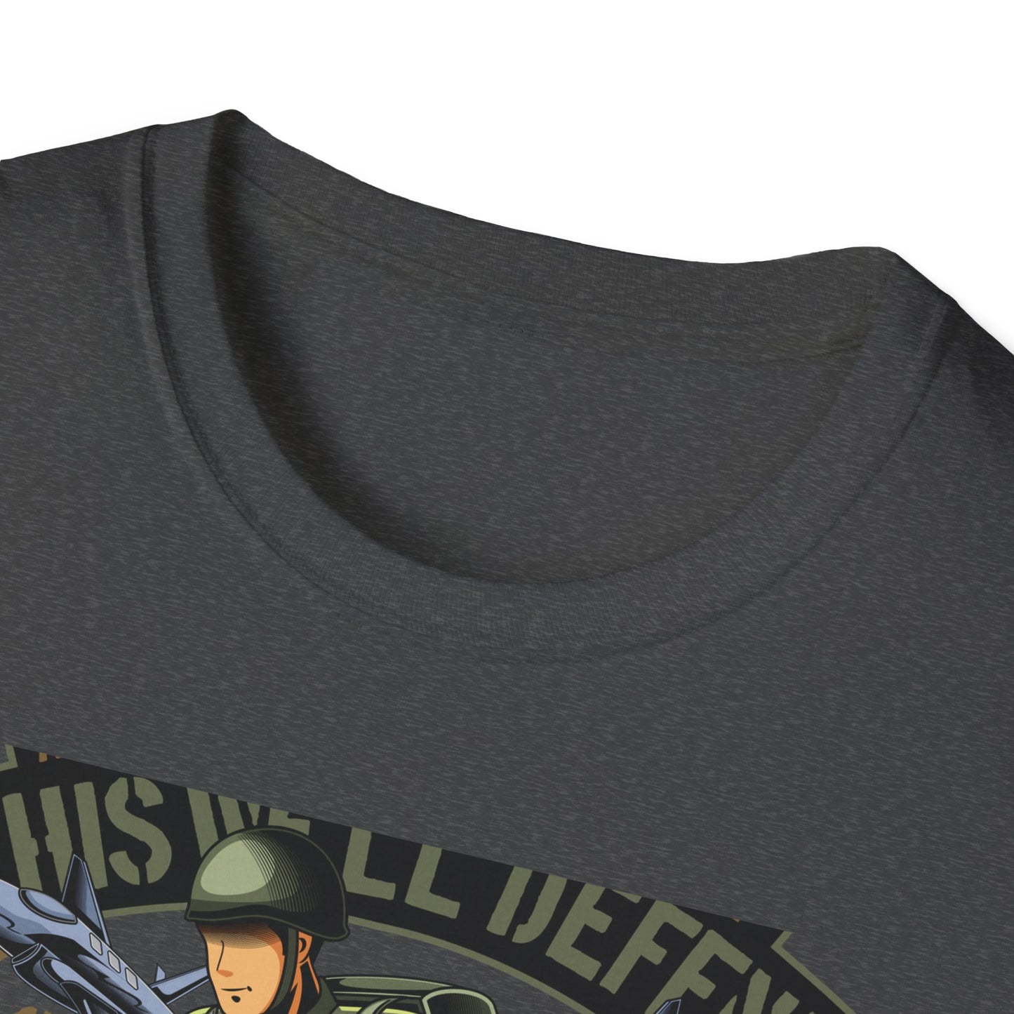 Epic American Soldier "This We'll Defend" T-Shirt | Vintage 1965 Military Veteran Patriot USA Tee